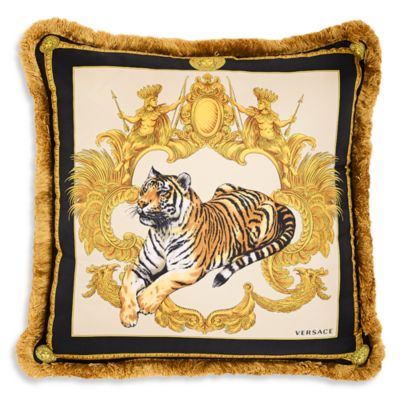 Versace - Tiger Cushion, 18" x 18"