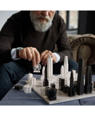 Set Acrylic New York vs Los Angeles Edition with Marble Hatch Board - Ages 14 Years +