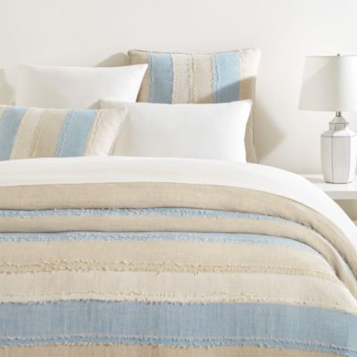 Annie Selke - Moon Hills Linen Duvet Cover, Full/Queen