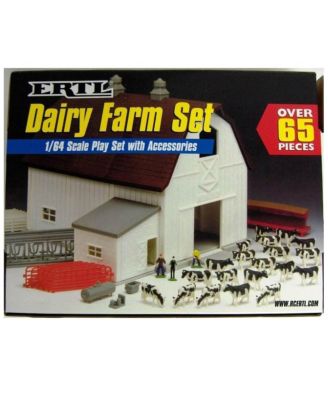  1/64 Dairy Farm Play Set with Accessories 5-7 - Ages 5-7
