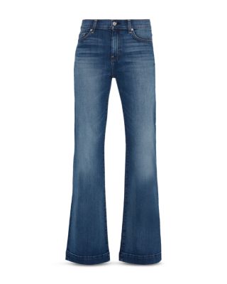 Tailorless Dojo High Rise Flare Jeans in Disautlght