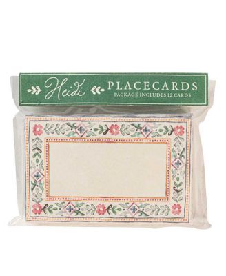 Heidi Place Card Set of 12