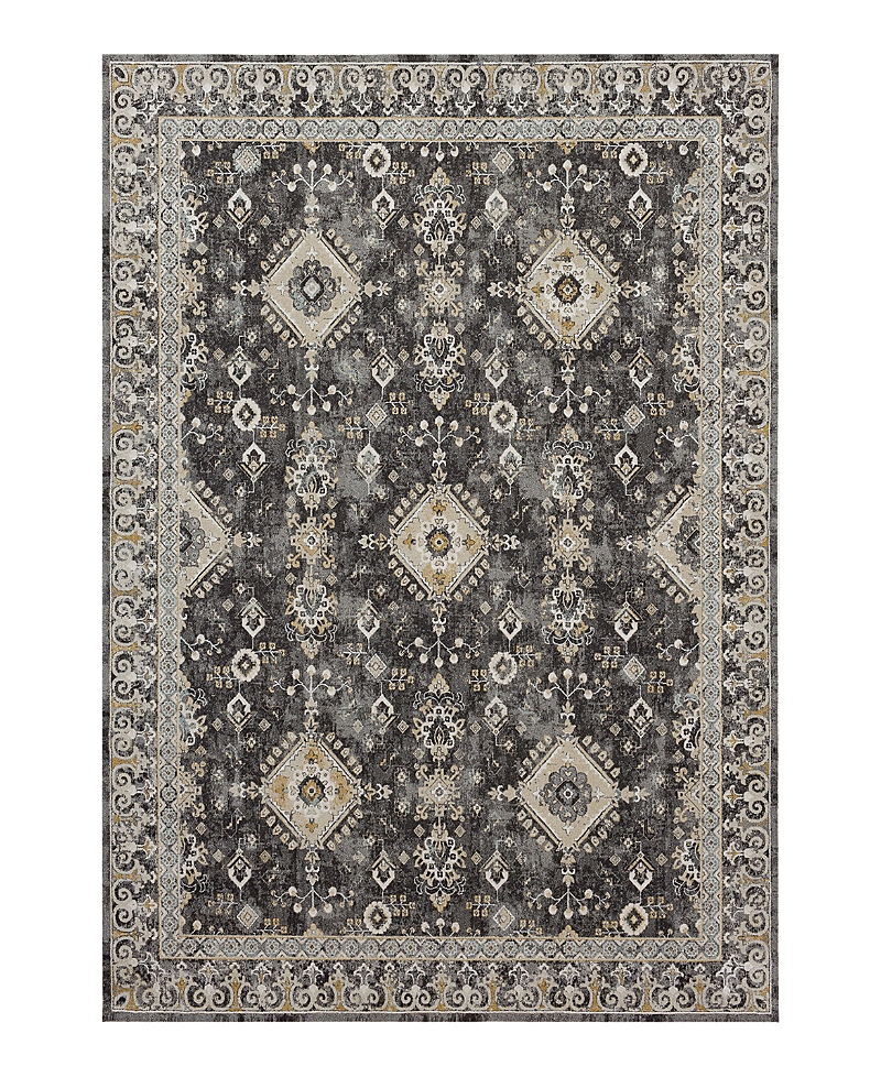 Karastan Windermere Ravenglass Area Rug, 7'10 X 10'3 In Anthracite