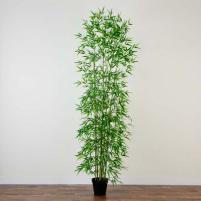 10' Artificial Green Bamboo Tree