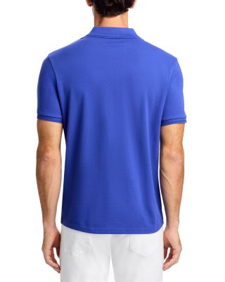 Regular Fit Cotton Pique Polo Shirt