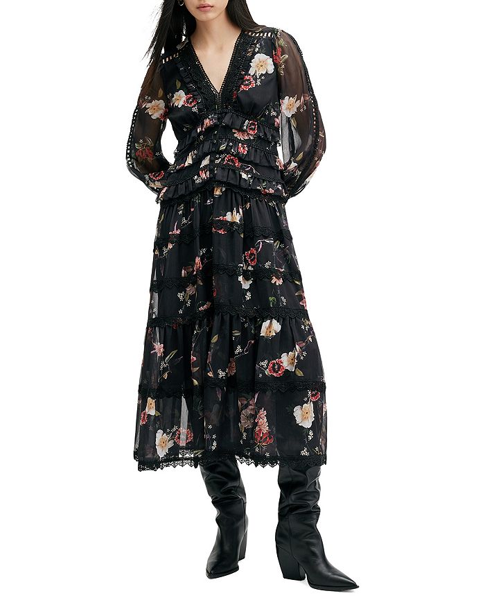 Zora Tiered Midi Dress main image 1