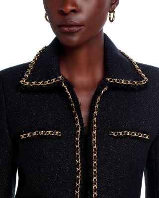 Suvi Chain Trim Tweed Jacket