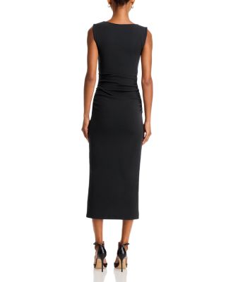 Charissa Ruched Midi Dress