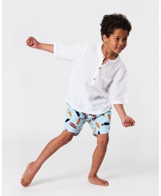Boys' Frankie White Resort Shirt - Little Kid, Big Kid
