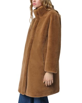 Blair Faux Fur Mid Length Coat