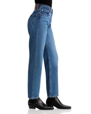 501 90s High Rise Straight Jeans in Not My News Channel