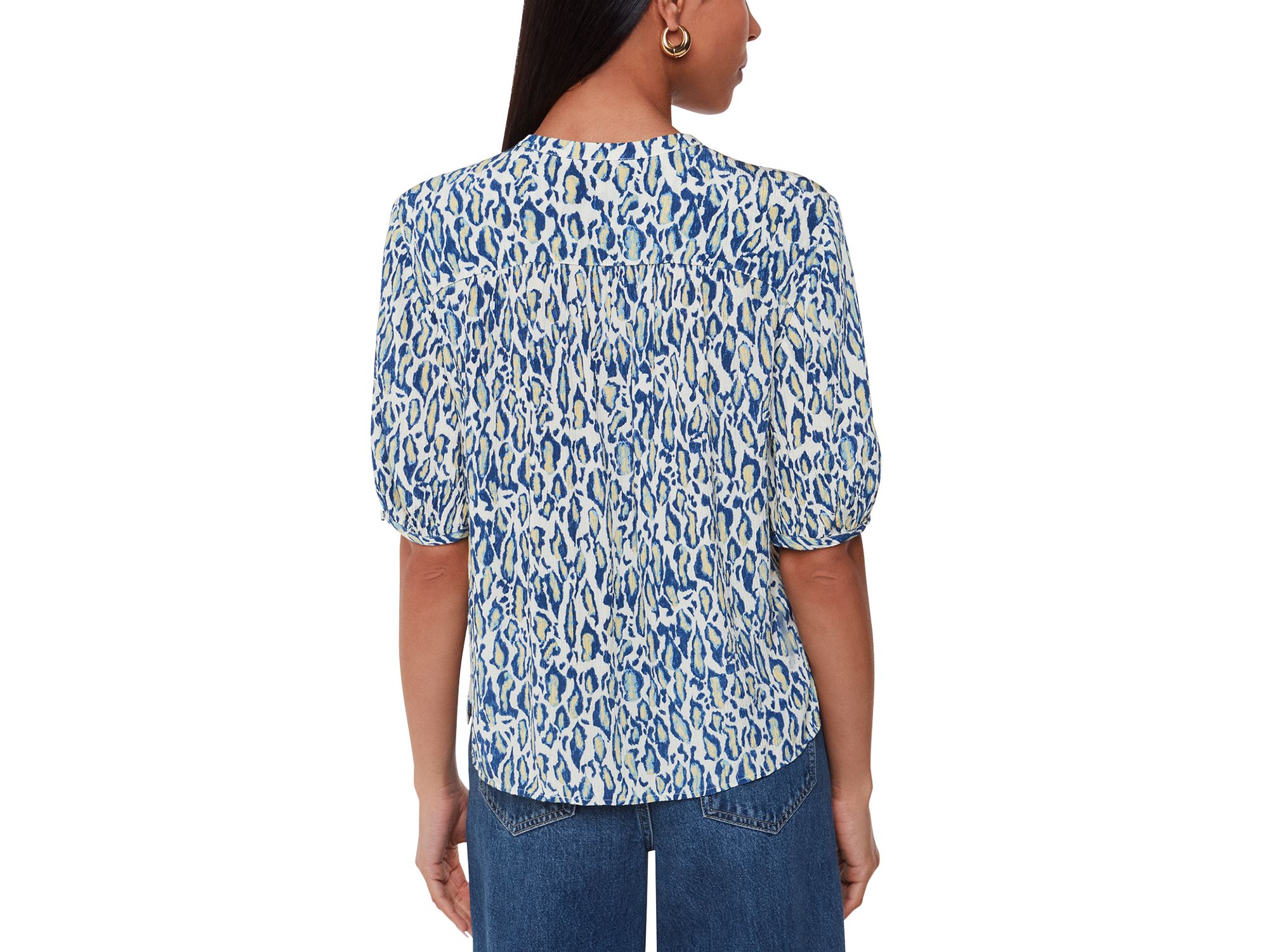 Flaming Leopard Blouse — Image 3