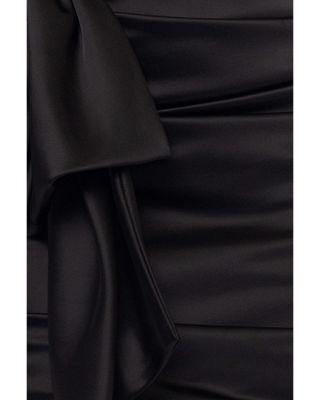 Strapless Satin Dress - Exclusive 