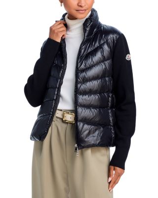 Moncler mixed media jacket online