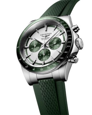 Conquest Silver Chronograph, 42mm