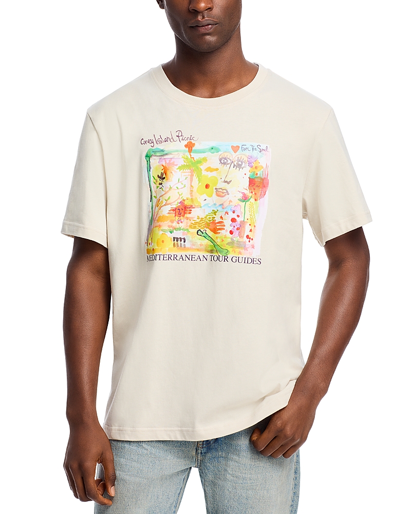 Coney Island Picnic Tour Guide Graphic Tee In Neutral