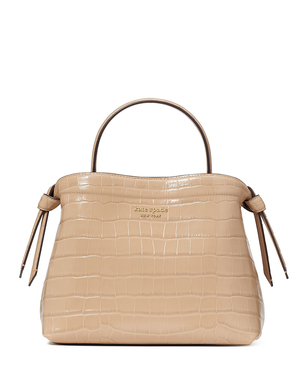 kate spade new york Knott Medium Embossed Leather Handbag