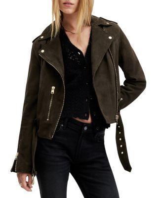 Suede Balfern Biker Jacket