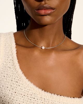 Sterling Silver JH Essentials Cultured Freshwater Pearl Solitaire Pendant Necklace, 16-18"