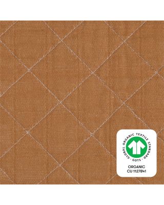 Quilted Changing Pad Cover in GOTS Certified Organic Muslin Cotton