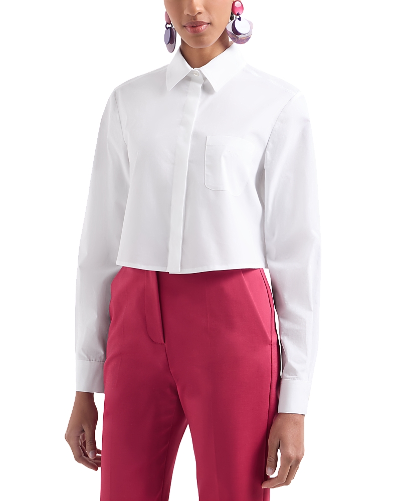EMPORIO ARMANI BUTTON FRONT SHIRT