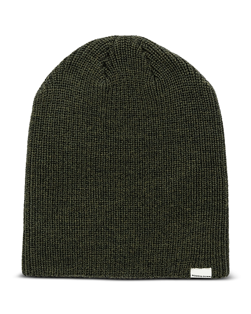 Rodd & Gunn Gunn Merino Wool Beanie In Burnt Olive