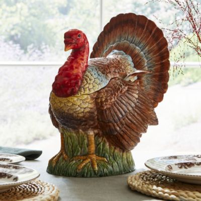 Woodland Turkey Soup Tureen & Ladle