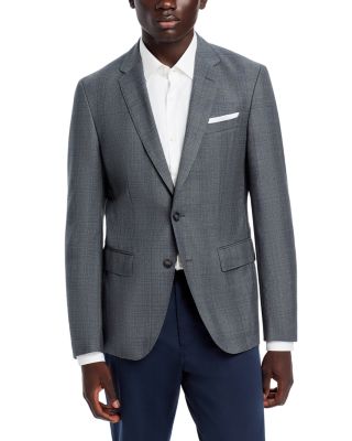 BOSS - Hutson Slim Fit Tonal Plaid Sport Coat