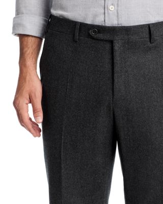 Capri Wool Flannel Slim Fit Trousers