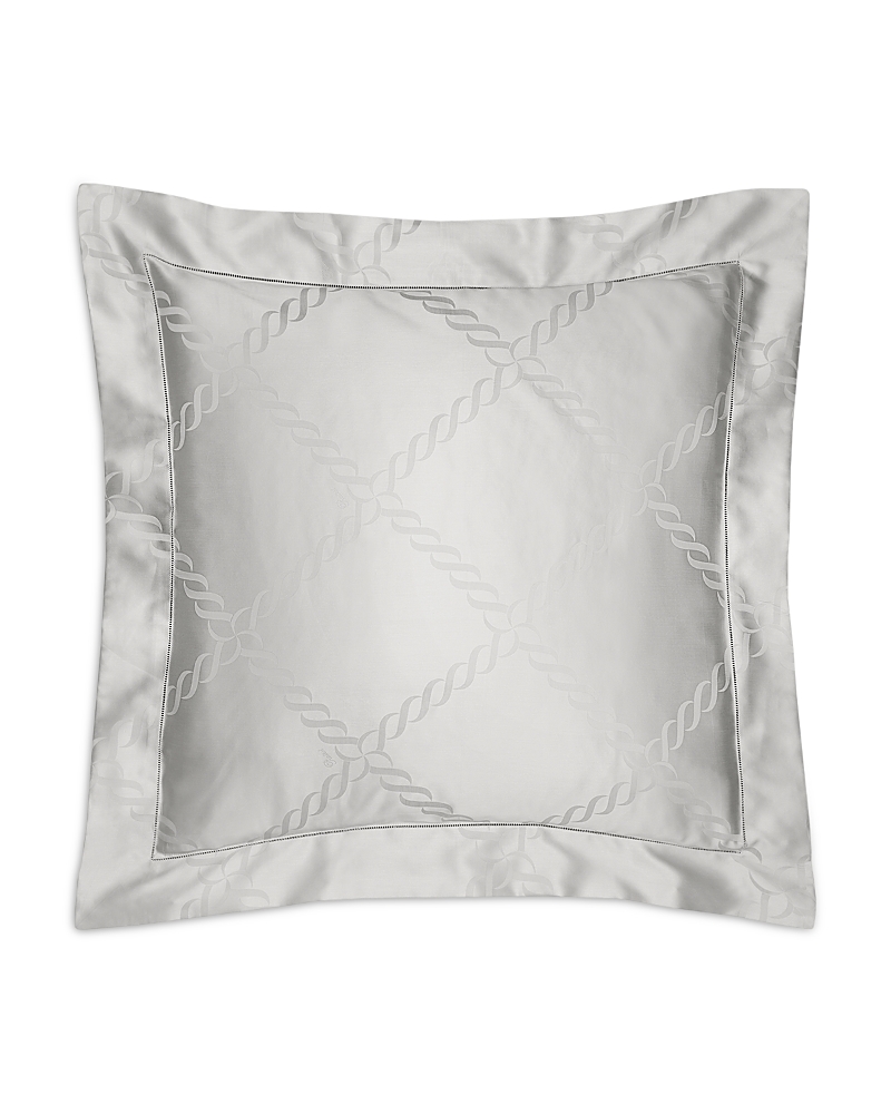 Pratesi Ori Treccia Continental Euro Sham In Sterling