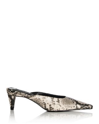 Women's Terry Pointed Pumps - Exclusive