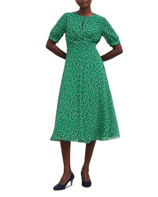 Bridget Printed Midi Dress