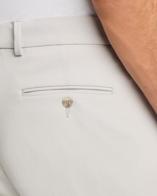 Stretch Wool Slim Fit Suit Pants