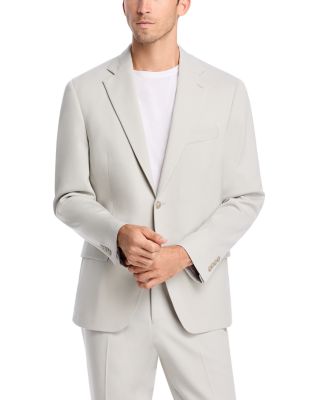 Vince Stretch Wool Unstructured Slim Fit Suit Jacket