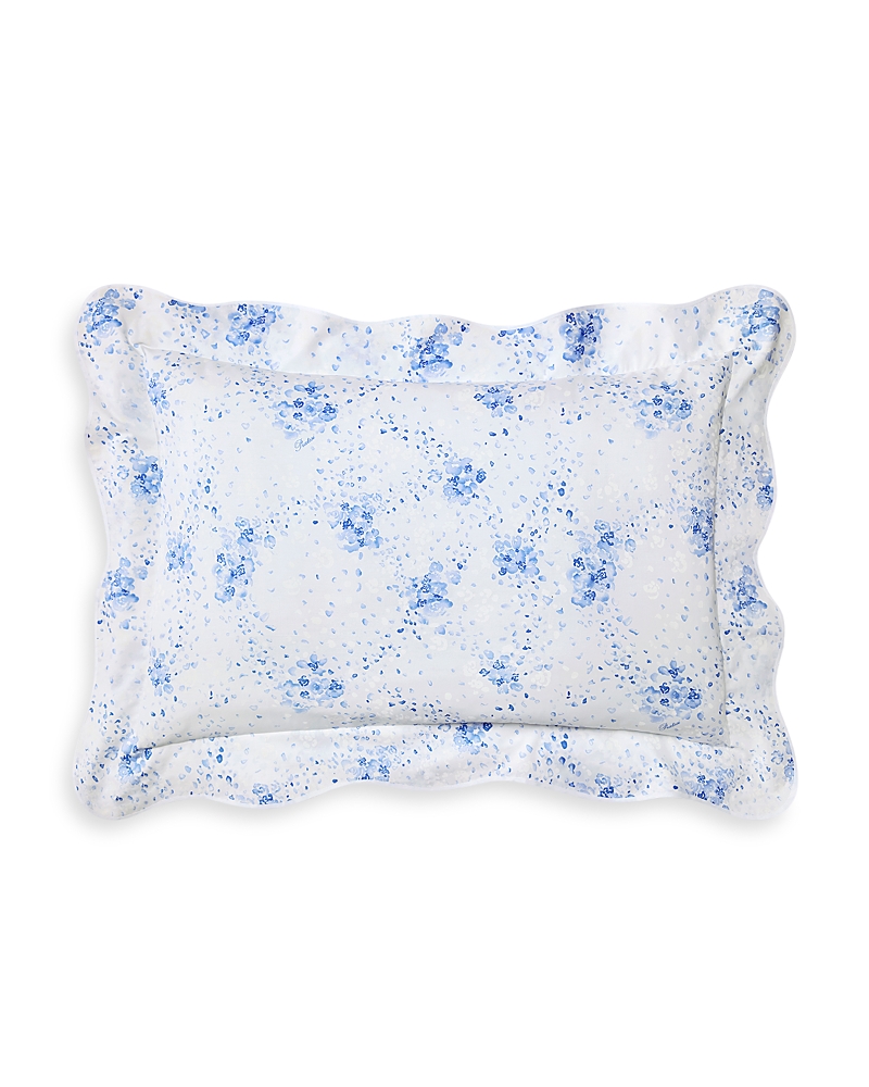 Pratesi M'ama Non M'ama Continental Euro Sham In Medium Blue