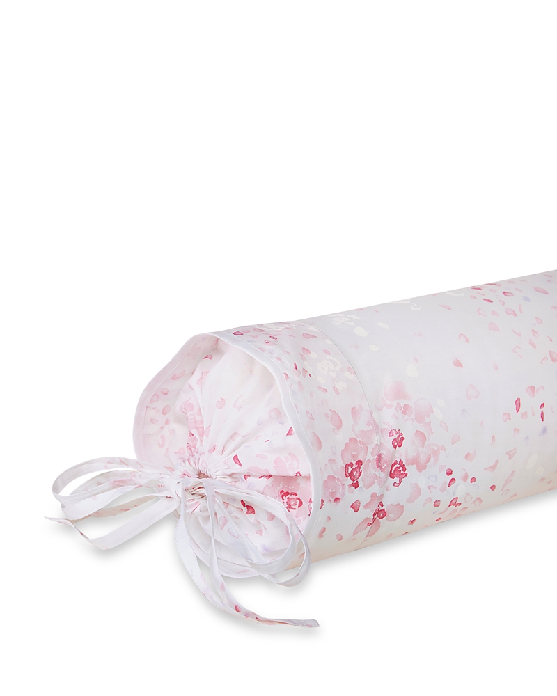 Pratesi M'ama Non M'ama Neckroll Sham In Pink