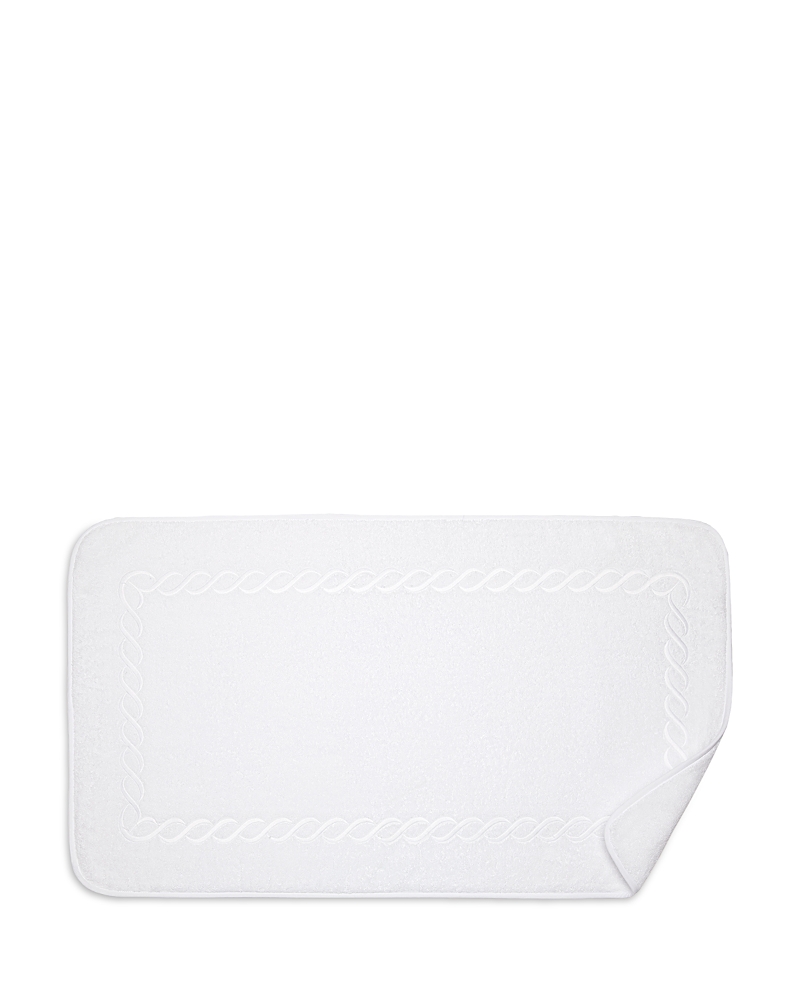 Pratesi Treccia Moderno Tub Mat In White/white