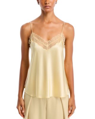 SIMKHAI Erika Silk Lace Cami | Bloomingdale's
