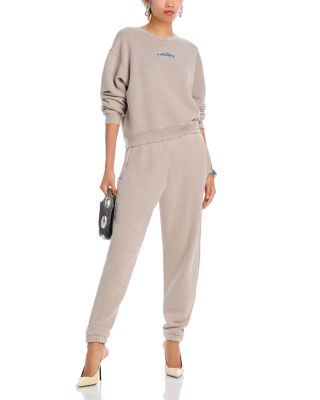 alexanderwang.t - Logo Crewneck Sweatshirt & Classic Sweatpants