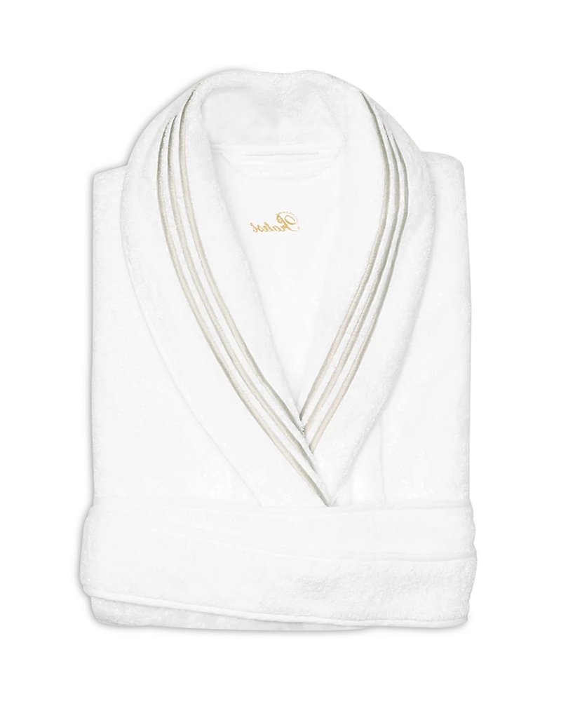 Pratesi Tre Righe Robe In White/sage