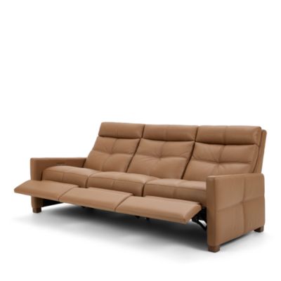 Rainier Echo Luxe Leather Power Reclining Sofa