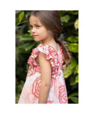 Girls' Rosa Ruffled Floral Dress - Little Kid, Big Kid