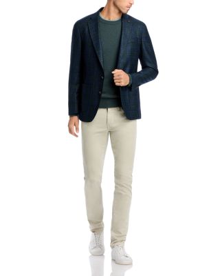 Slate Green Cashmere Crewneck Sweater - Exclusive