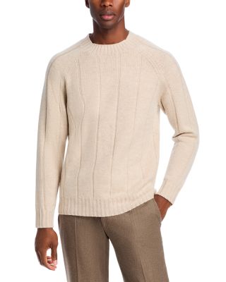The Men's Store at Bloomingdale's Wool & Cashmere Ribbed Knit Sweater - Exclusive