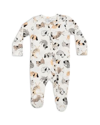 Angel Dear - Boys' Cozy Pups Zip Footie - Baby