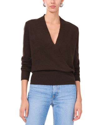 Cross Front Long Sleeve Sweater