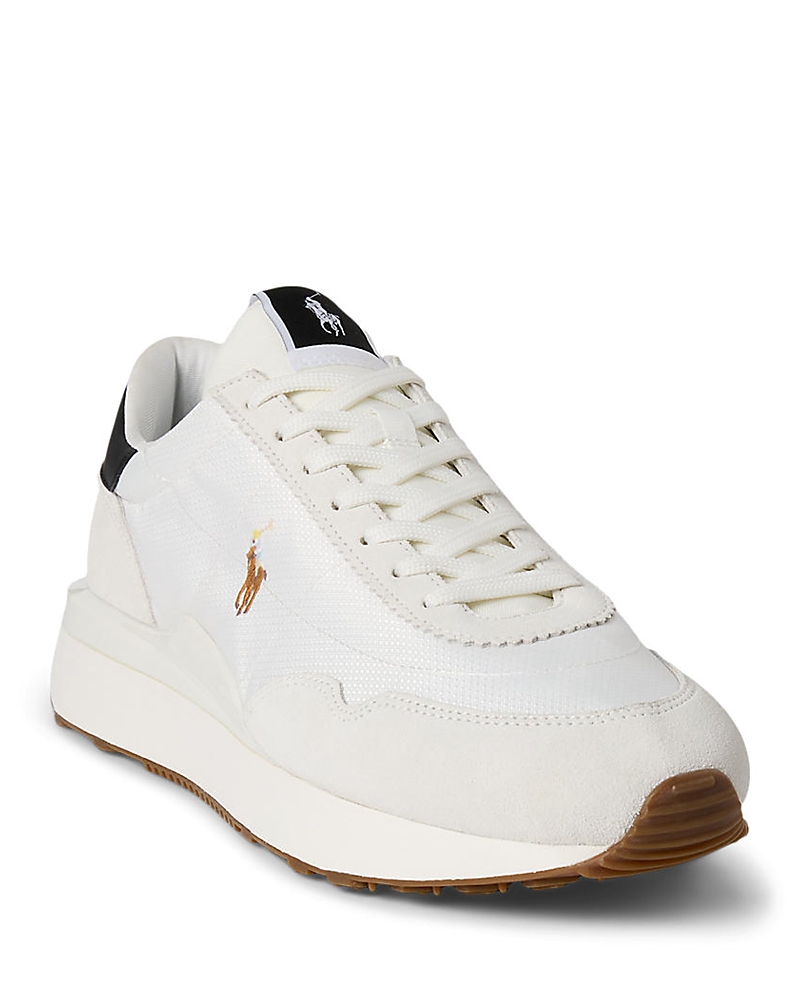 Polo Ralph Lauren Train 89 Suede Paneled Sneaker