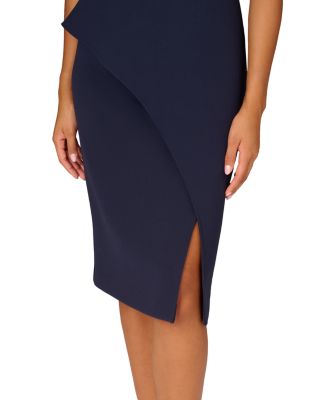 Asymmetric Sheath Dress