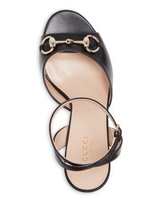 Women's Malaga Horsebit High Heel Platform Sandals