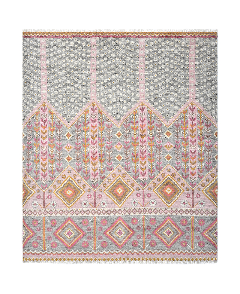 Timeless Rug Designs Hudson S3399 Area Rug, 3' X 5' In Pink